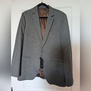Grey suit jacket RW&CO